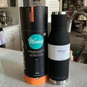 Asobu Wireless Speaker Beat Water Bottle Brand New!